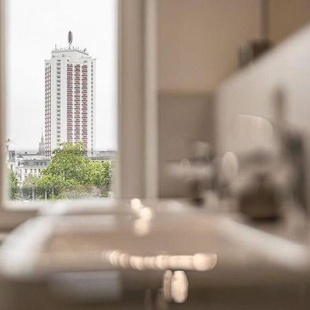 Stylisches Zentrales City-Apartment Mit 2 Balkonen 라이프치히 외부 사진